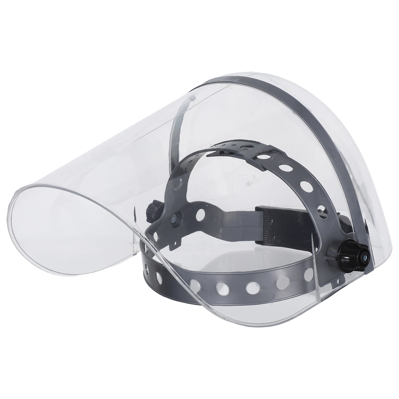 

1pc Reusable Safety Visor Face Protection Mask Transparent Oil Resistant Heat Safe Prevention Baffle Lightweight