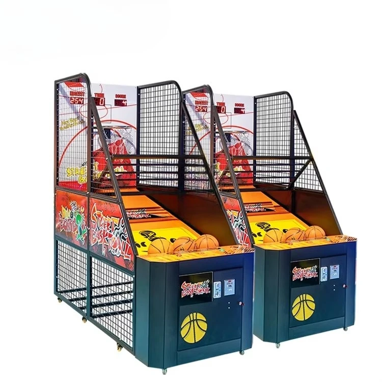 Coin Operated Game Arcade Basketball Machine Electronic Basketball Shooting Machine Gaming Machine