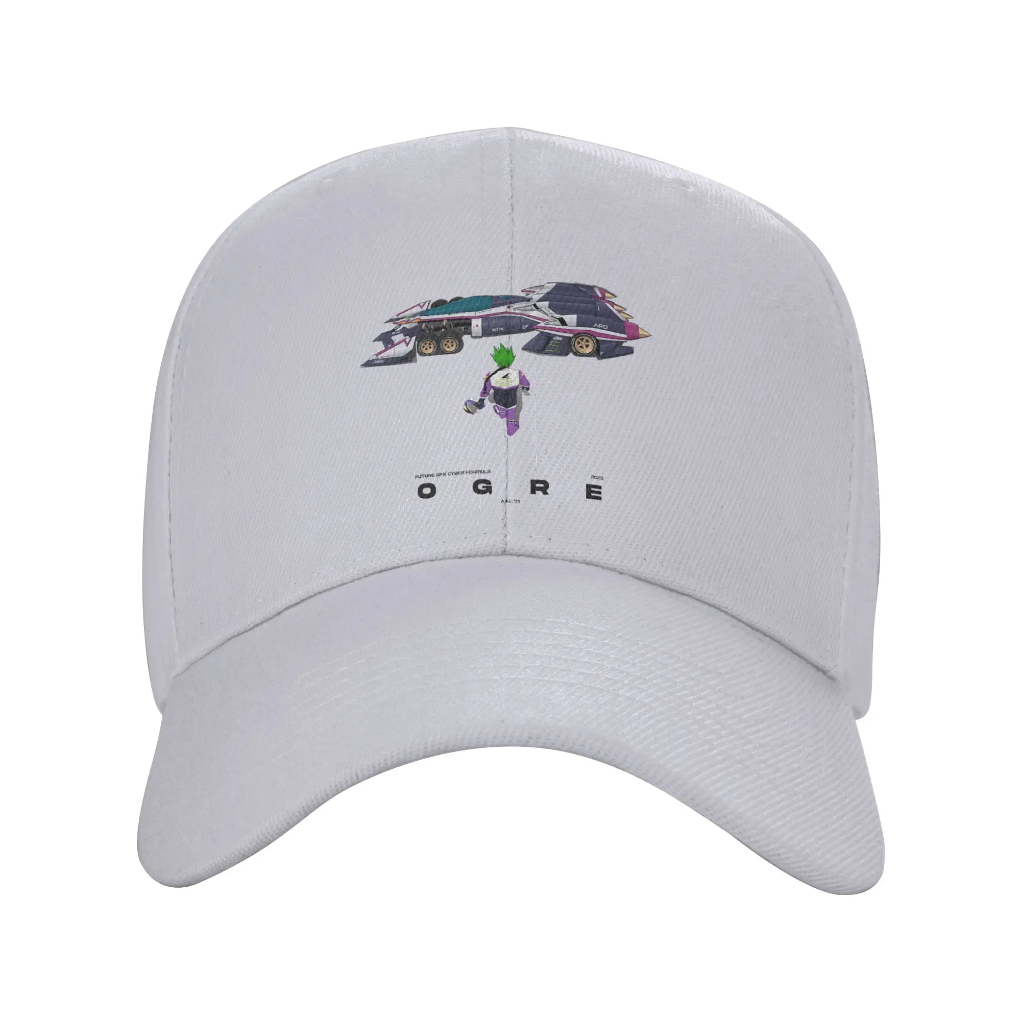 Cyber Formula Aoi - Ogre AN-21 detailed illustration Trendy Baseball Cap Sightseeing Tour Comfortable Fit Peaked Cap