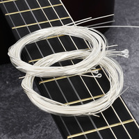 6PCS/Set Acoustic Guitar Strings Nylon Guitar Strings Set E-A for Acoustic Folk Guitar Classic Guitar Parts Accessories