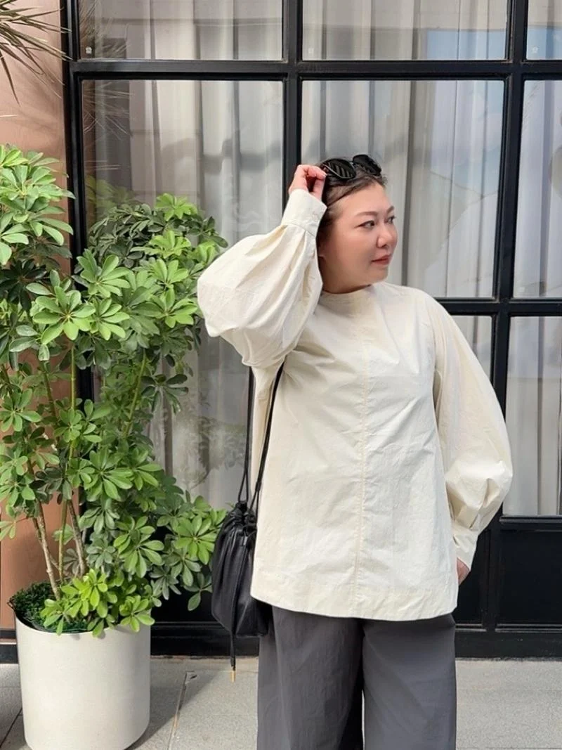 

Женская футболка больших размеров Rose Sister из корейского хлопка с круглым вырезом и стандартной длиной рукавов