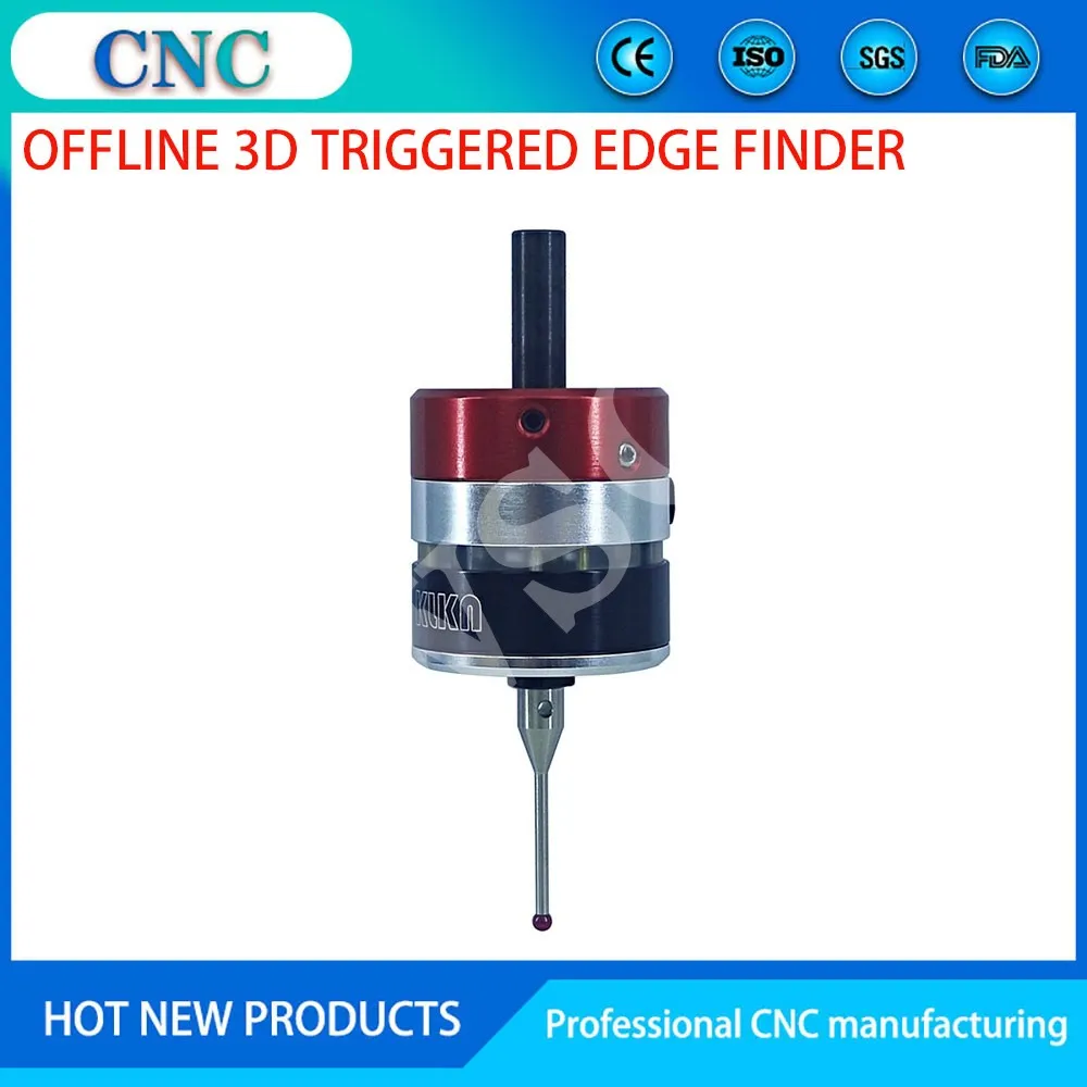 CF-38 3D trigger edge finder machining center CNC  milling machine three-coordinate precision probe centring rod tool setter