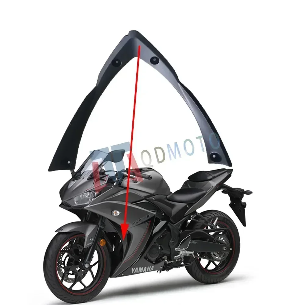 For Yamaha YZF R3 R25 2014-2018 Motorcycle Accessories Unpainted Under Side Belly Pan Bracket ABS Injection Fairing