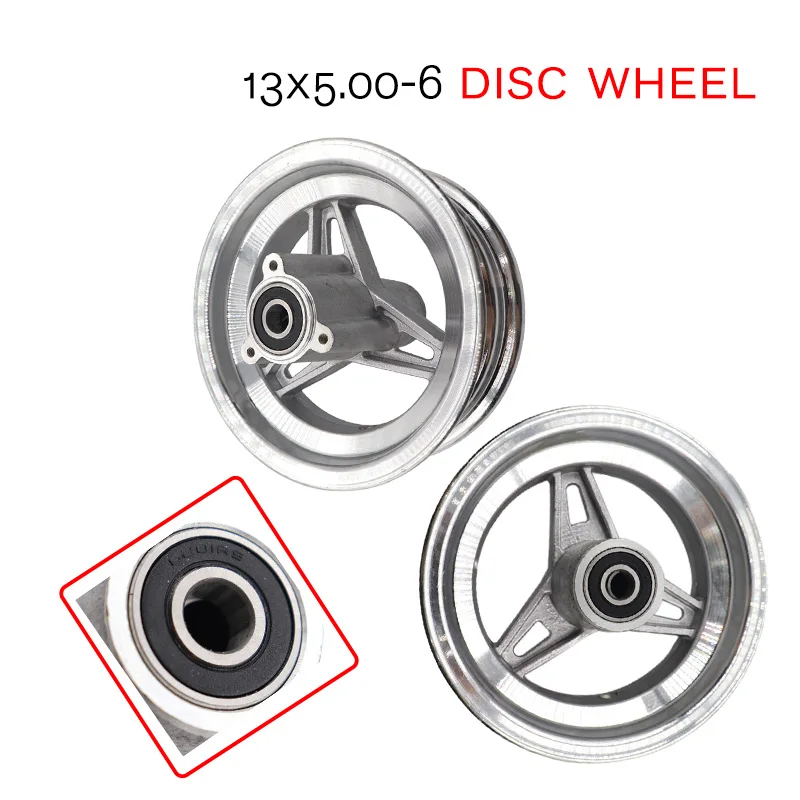 

High Quality 13x5.00-6 13x6.50-6 15x6.00-6 145 / 70-6 Aluminum Wheel Rim 6 Inch Atv Go Kart Wheel Rim