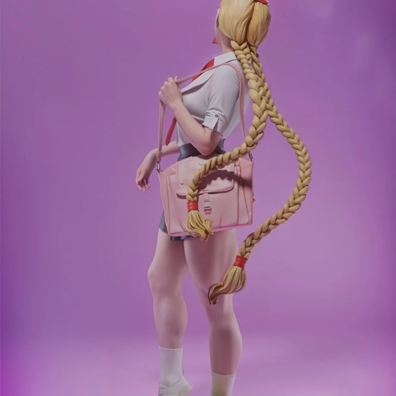 22cm-game-character-6651-highschool-girl-3d-print-model-kit-unassembled-unpainted-custom-jigsaw-puzzle-gk-figure