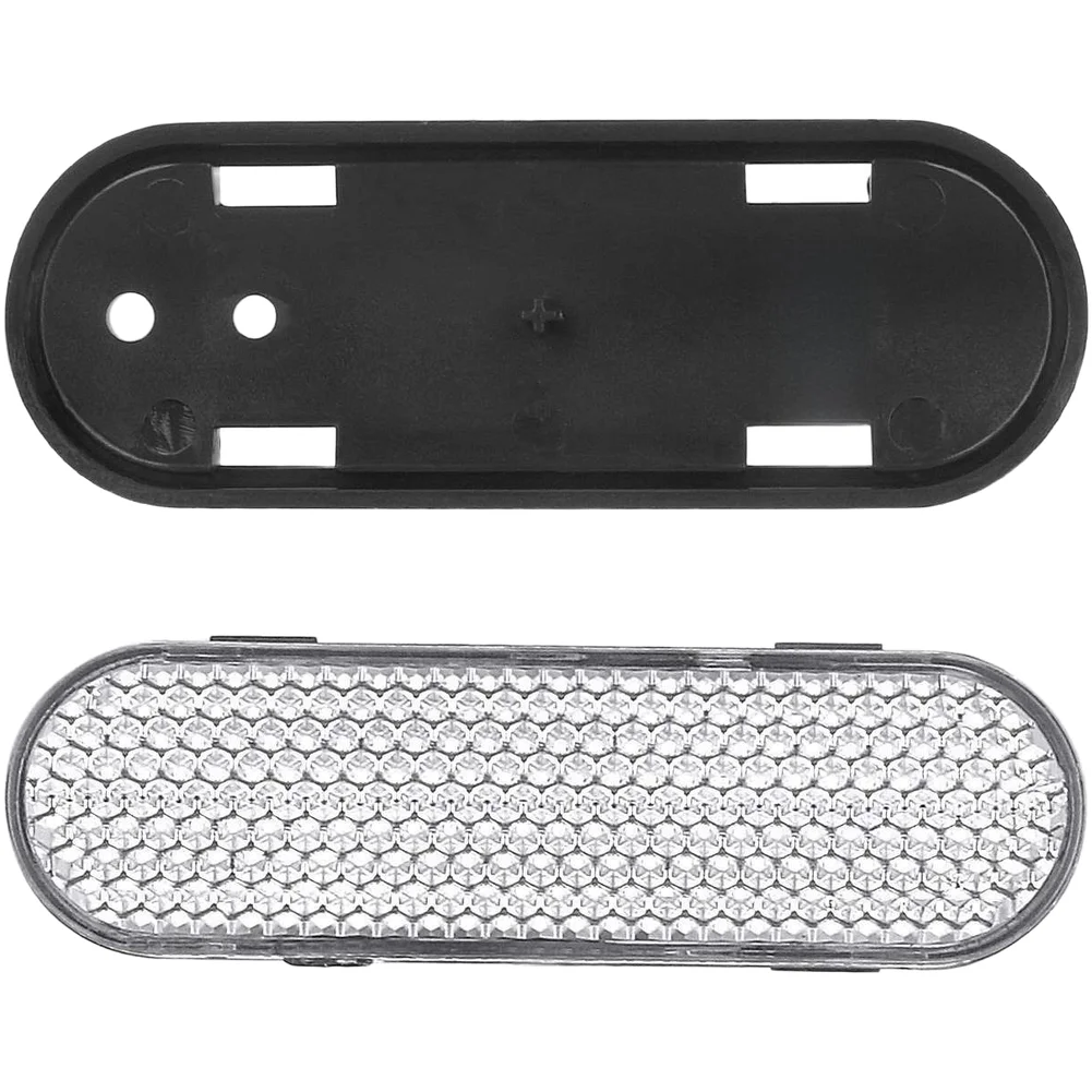 Front Decorative Cover With White Reflective Block For Xiaomi 4 Pro Electric Scooter Safety Night Riding Accessories