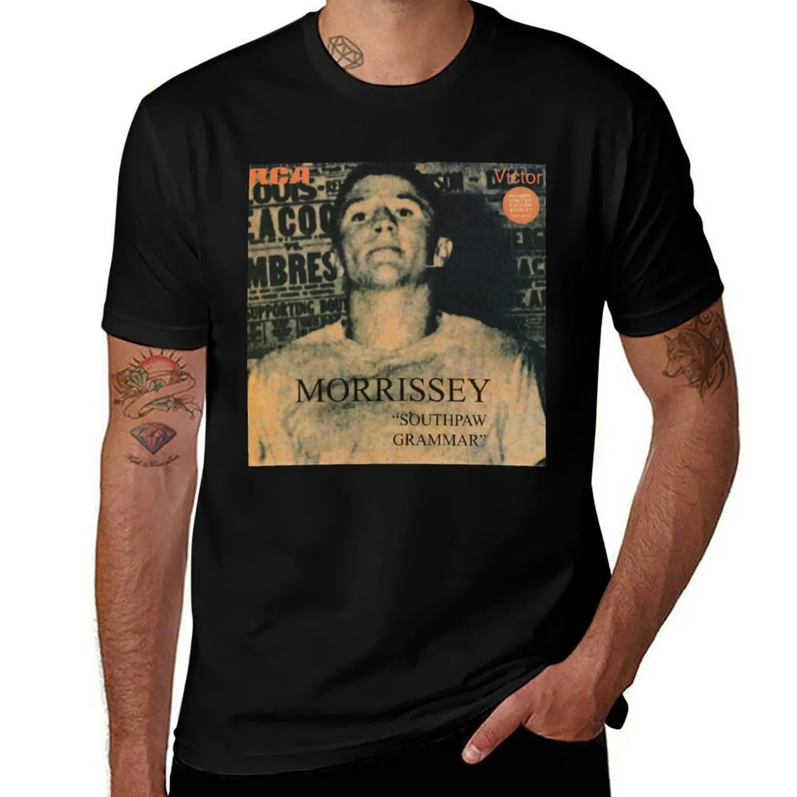 

Morrissey southpaw grammar T-Shirt funny t shirts man t shirt men 100% cotton luxury brand T-Shirt