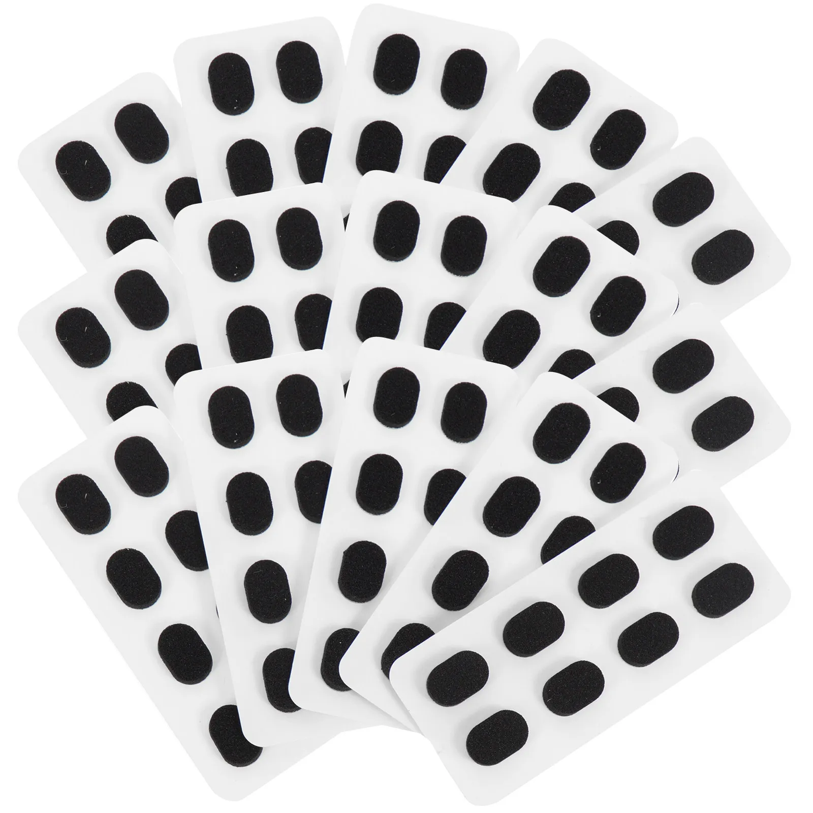 

60Pairs Glasses Nose Pads Anti-Slip Sponge Cushions Ergonomic Nose Support for Eyeglasses Glasses Supplies Sunglasses Pads