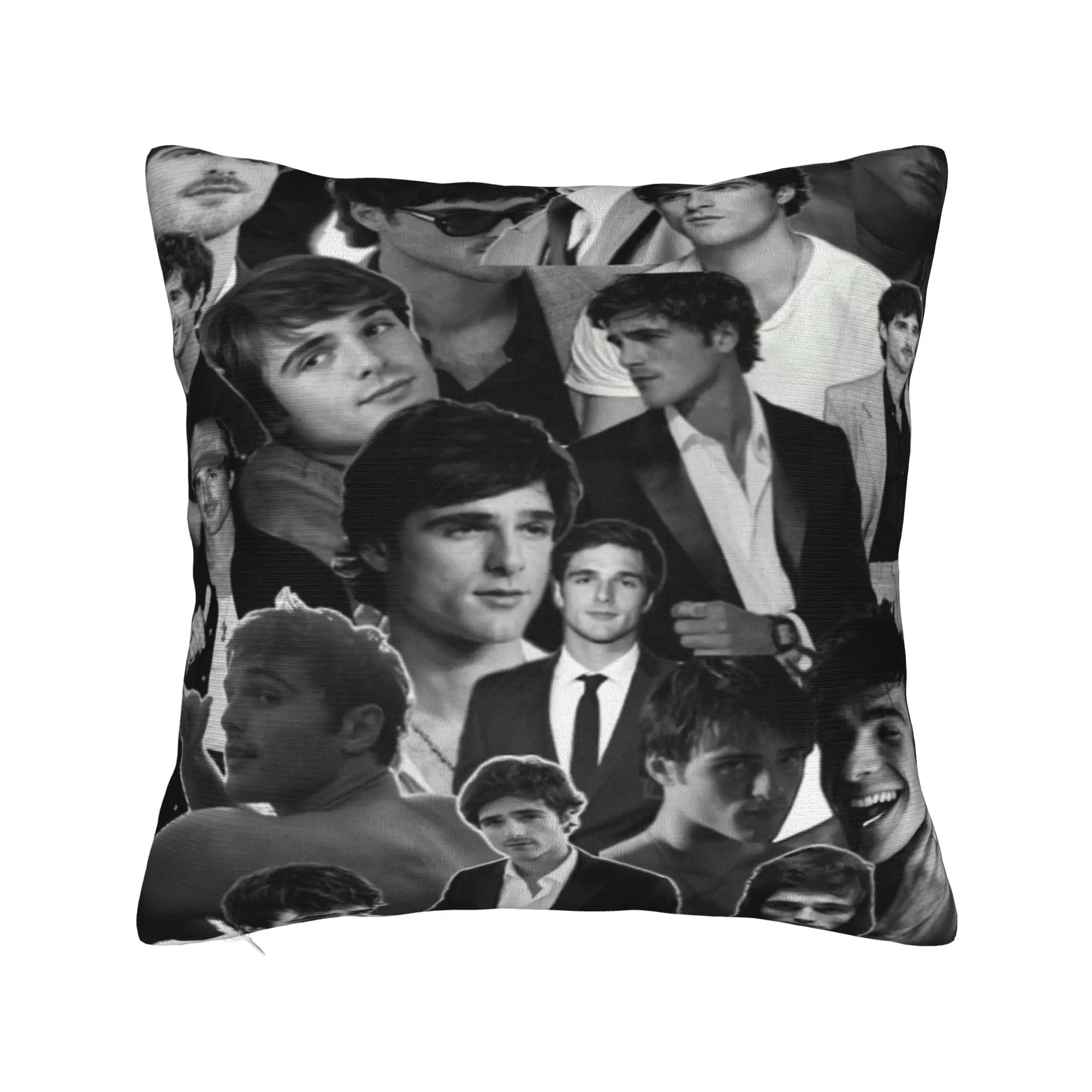 Jacob Elordi Australian Actor Poster Pillow Case  Soft Pillow Cover For Living Room Chair Cute Funny Cushion Cover