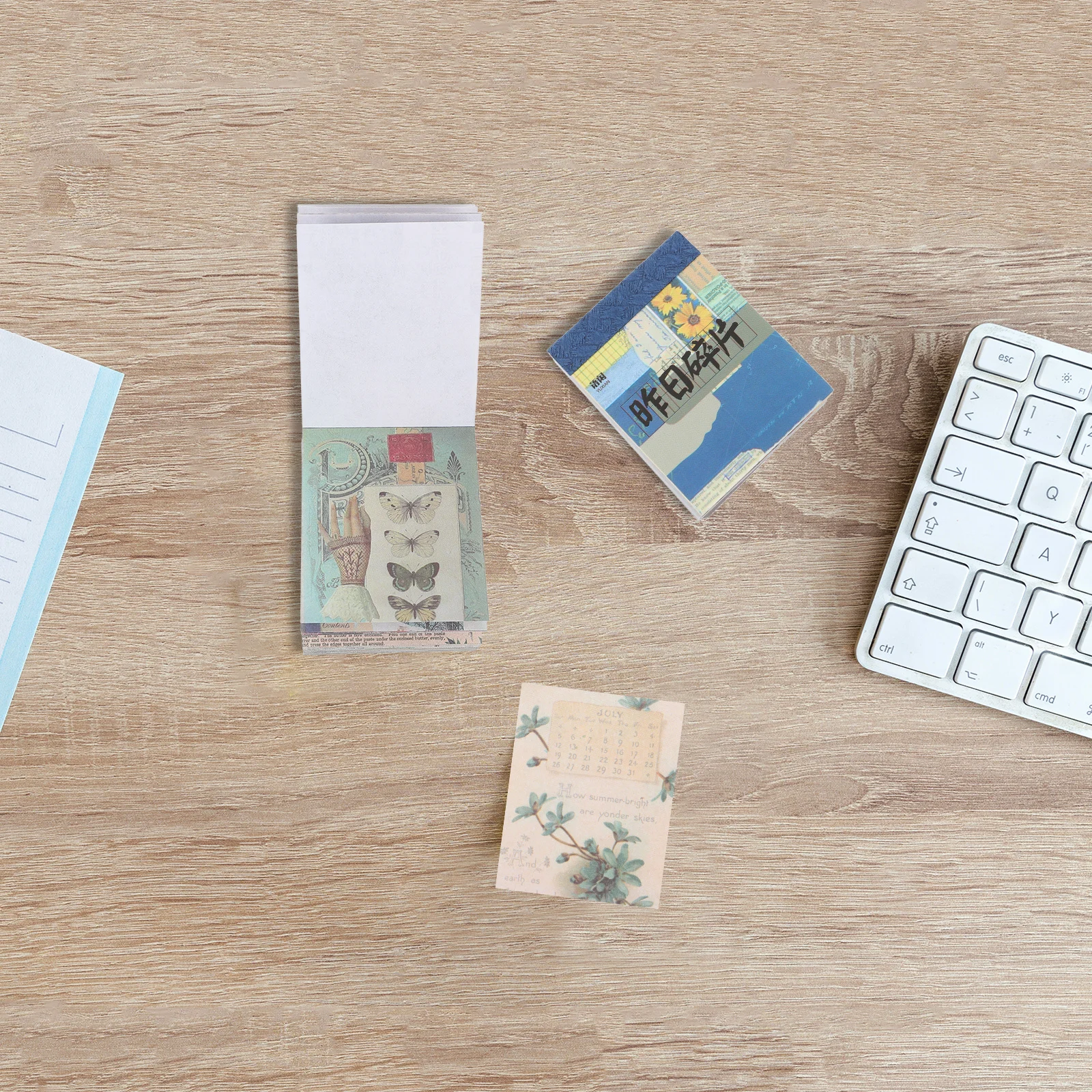 

400 Sheets Vintage Scrapbook Paper Premium DIY Decoration Paper for Photo Albums Envelopes Letter Backgrounds Ornamental