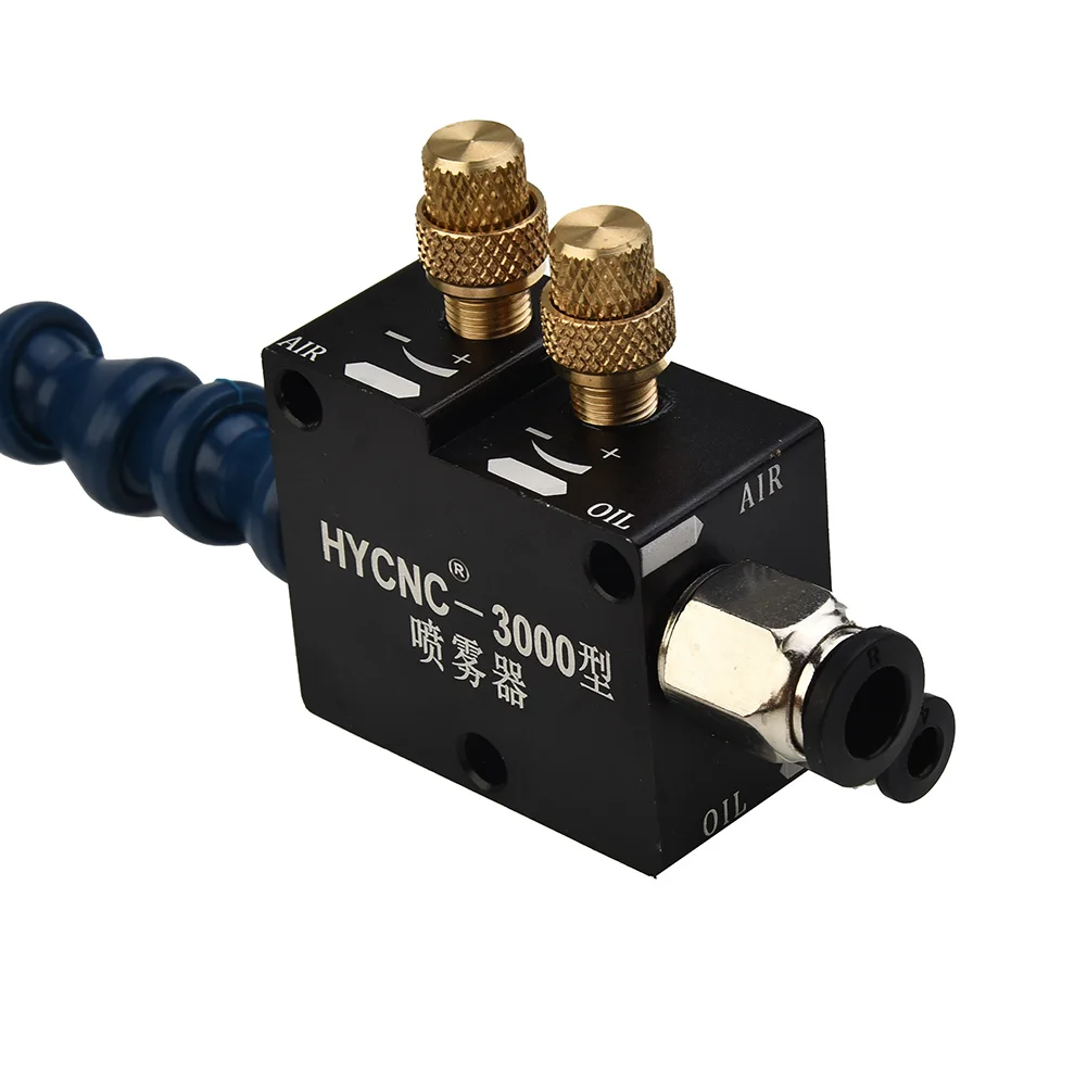 

Metal Mist Lubricating Spray Hose for CNC Machines Ensures Effective Cooling and Lubrication During Machining Operations