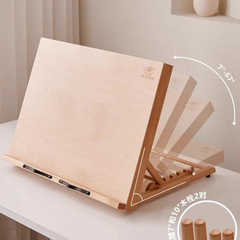 Artboard stand Desktop easel Artboard Art student special sketch sketch studio watercolor gouache oil painting stand 3-in-1 soli