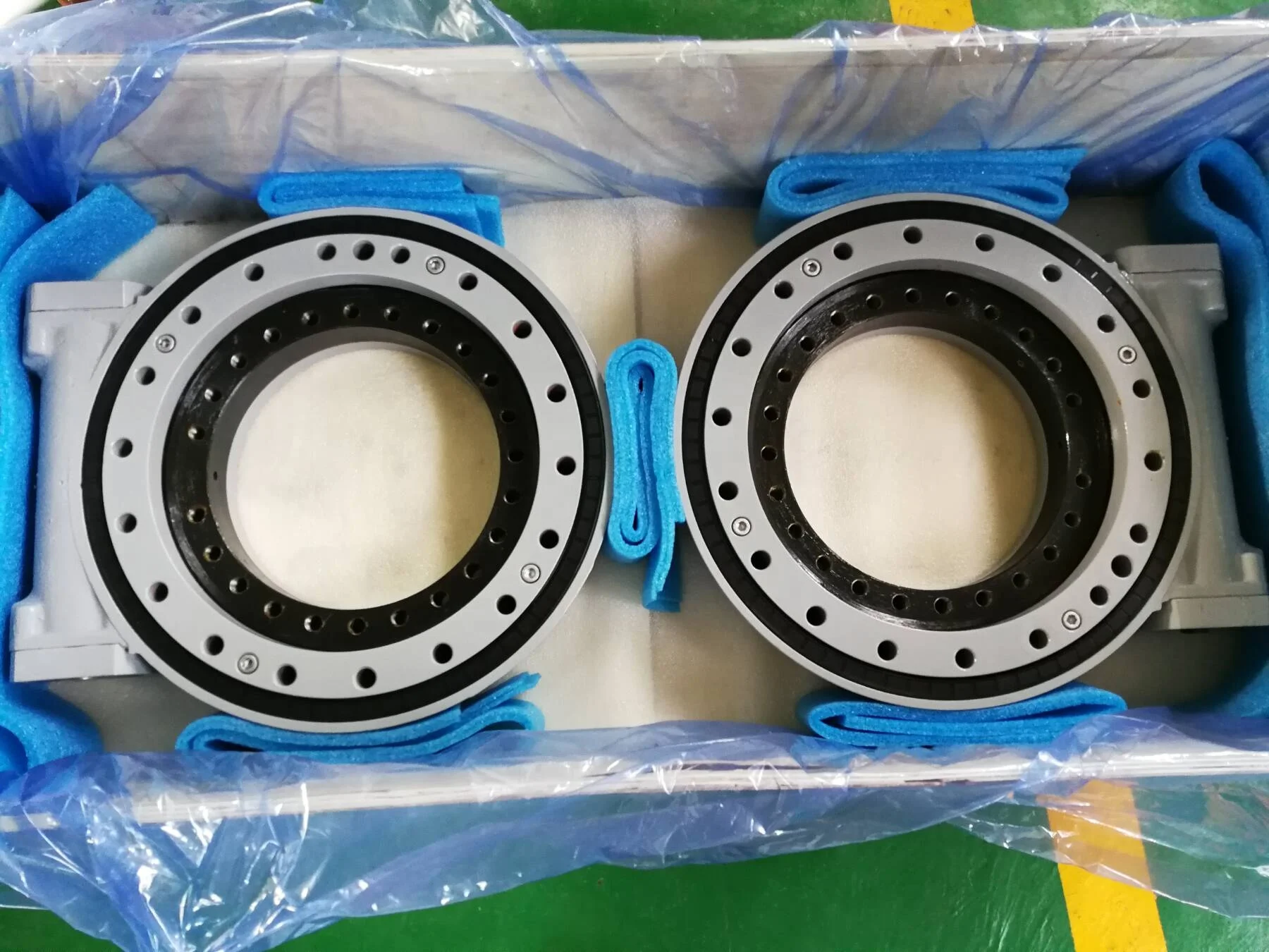 SC14-85B-RC-24H3033-REV.A 14 Inch Electric Motor with Spur Gear Arrangement Custom ODM Supported Sun Tracker，Gear Ratio 85:1
