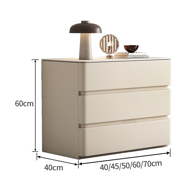 Modern Luxury Nightstand Classic Storage Cute Unique Night Table Elegant Senior Mesitas De Noches Dormitorio Bedroom Furniture