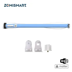 Zemismart Matter WiFi 2N Smart Roller Shade Blinds Motor for 37 38mm Tube Support Google Home Alexa Homekit App Control