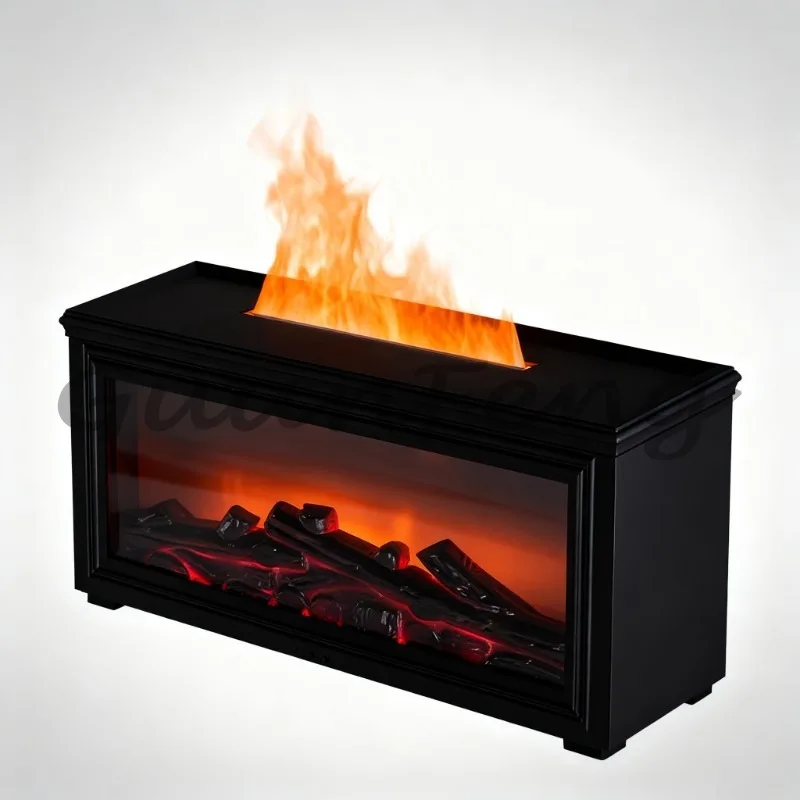 Vintage Fireplace Style Automatic Spray Aromatherapy Diffuser