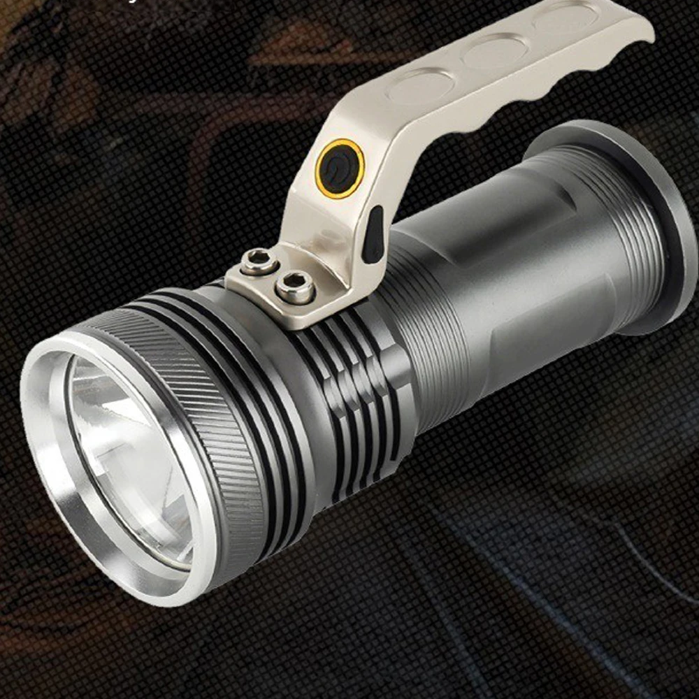 2000LM Tactical LED Flashlight 3 Modes Super bright Portable lamp Searchlight 18650 Rechargeable Hunting Camping Torch