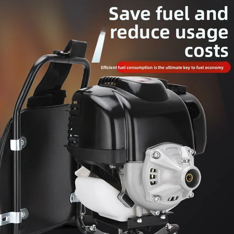 Lawn mower four-stroke backpack small multi-functional household soil thawing machine