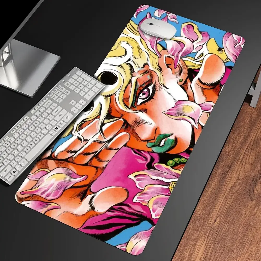 JoJos Bizarre Adventure Mousepad Large Gaming Mouse Pad LockEdge Thickened Computer Keyboard Table Desk Mat