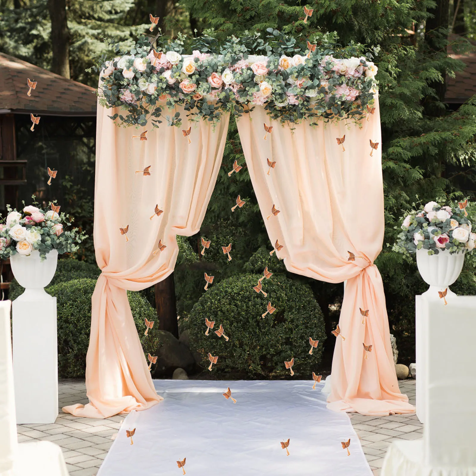 

Real Flower Petals 10G Romantic Confetti Decoration for Wedding Valentine's Day Party Table Scatter Decoration