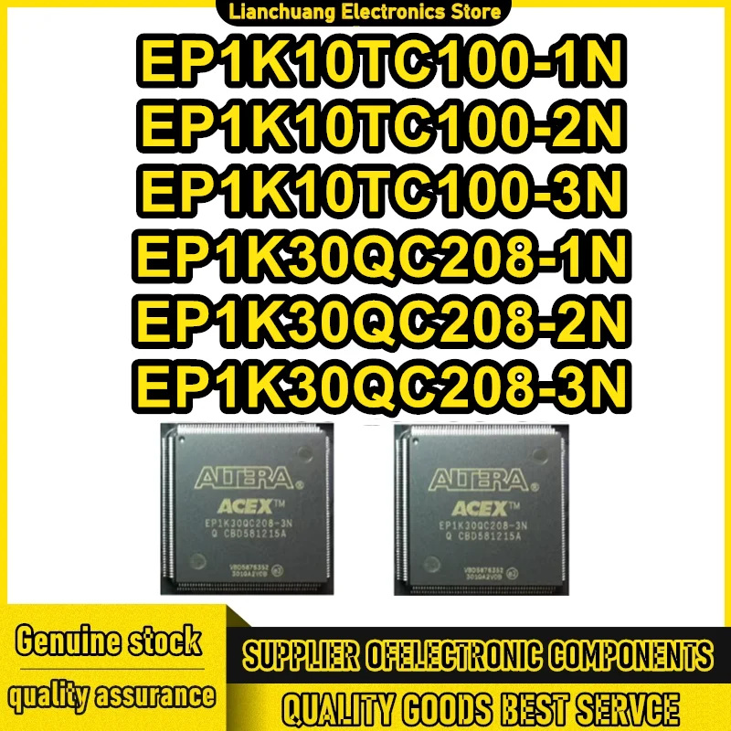 

EP1K10TC100-1N EP1K10TC100-2N EP1K10TC100-3N QFP100 EP1K30QC208-1N EP1K30QC208-2N EP1K30QC208-3N Чипсет ИС Новый на складе