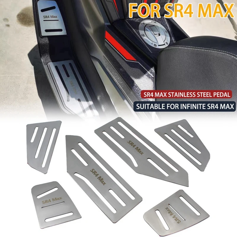 

Motorcycle Foot Peg Rest Pedal Stainless Steel Footrest Foot Pedal For VOGE Sr4max Motorcycle Accessories