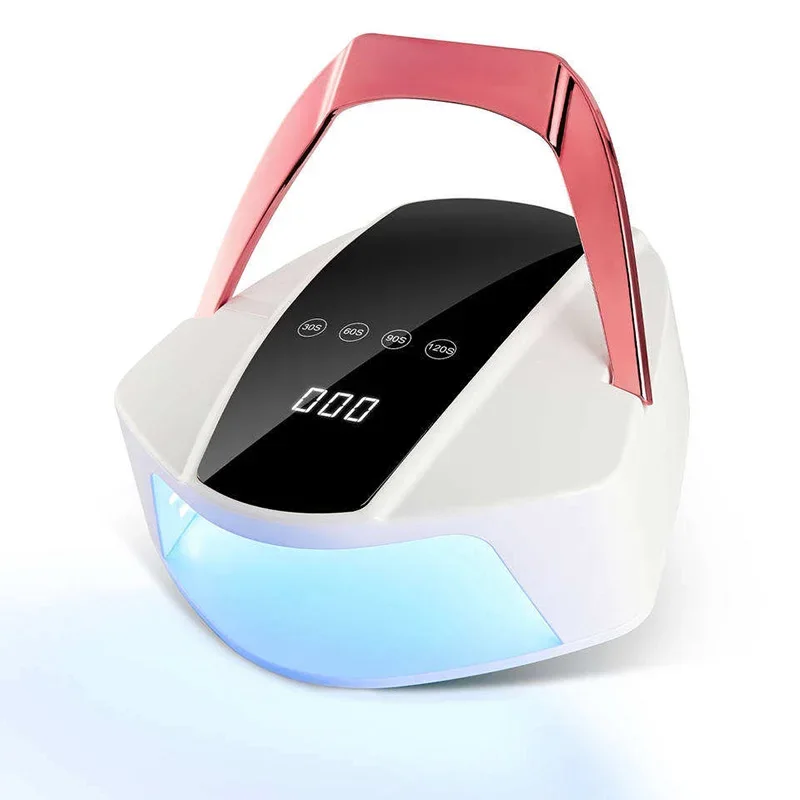 Rechargeable LED UV Light for Nails 96W 15600mAh Pro Curing UV Lamp for Gel Nail Auto Infrared Sensor Nail Tools for Nail Polish