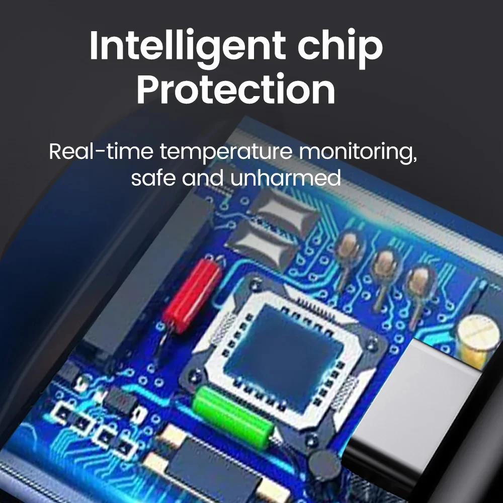 1.2M USB Type C Cable Transparent 4 in 1 PD 65W 27W Dual Connector 2 in 2 Fast Charging USB C Cable for IOS Type C