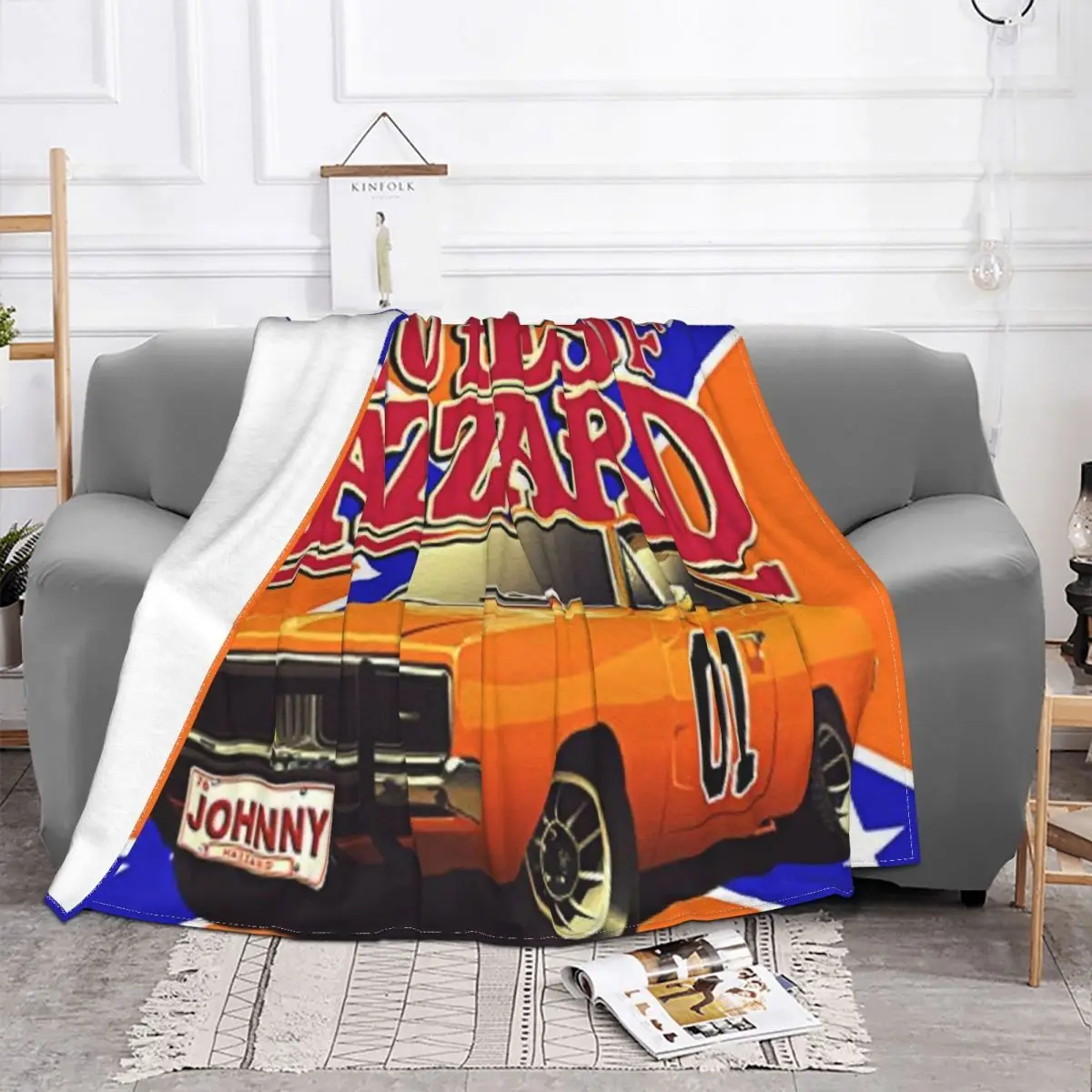 Dukes Of Hazzard 651 Quilt Throw Blanket Blankets And Blankets Throw Blanket