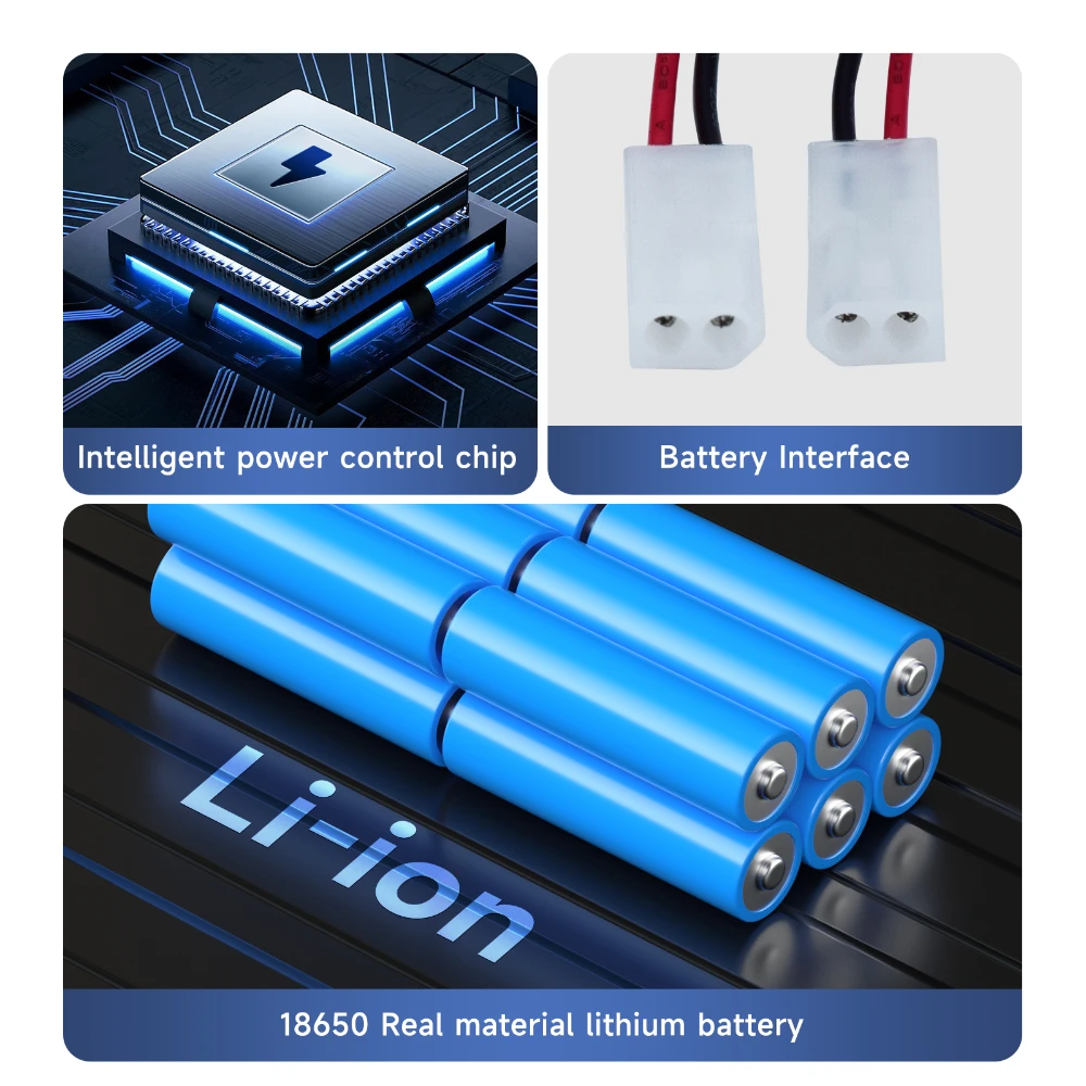 XIAOMI MIJIA Mi 로봇 진공 청소기 필수 G1 MJSTG1 SKV4136GL H18650CH R30용 PALO 14.4V 4500mAh 리튬 이온 충전지