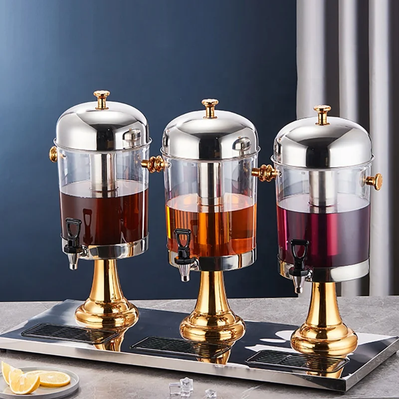 

High Quality Hotel Restaurant 8/16/24l Hot And Cold Drink Beverage Juice Dispenser Tea Drinks With Tap