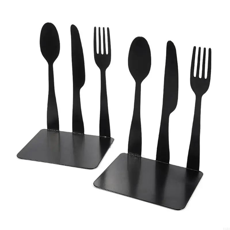 

Metal Books Stand Books Holders Books Hollow Out Display Stand for Displaying Pictures, Cookbooks, Notebooks Bookends