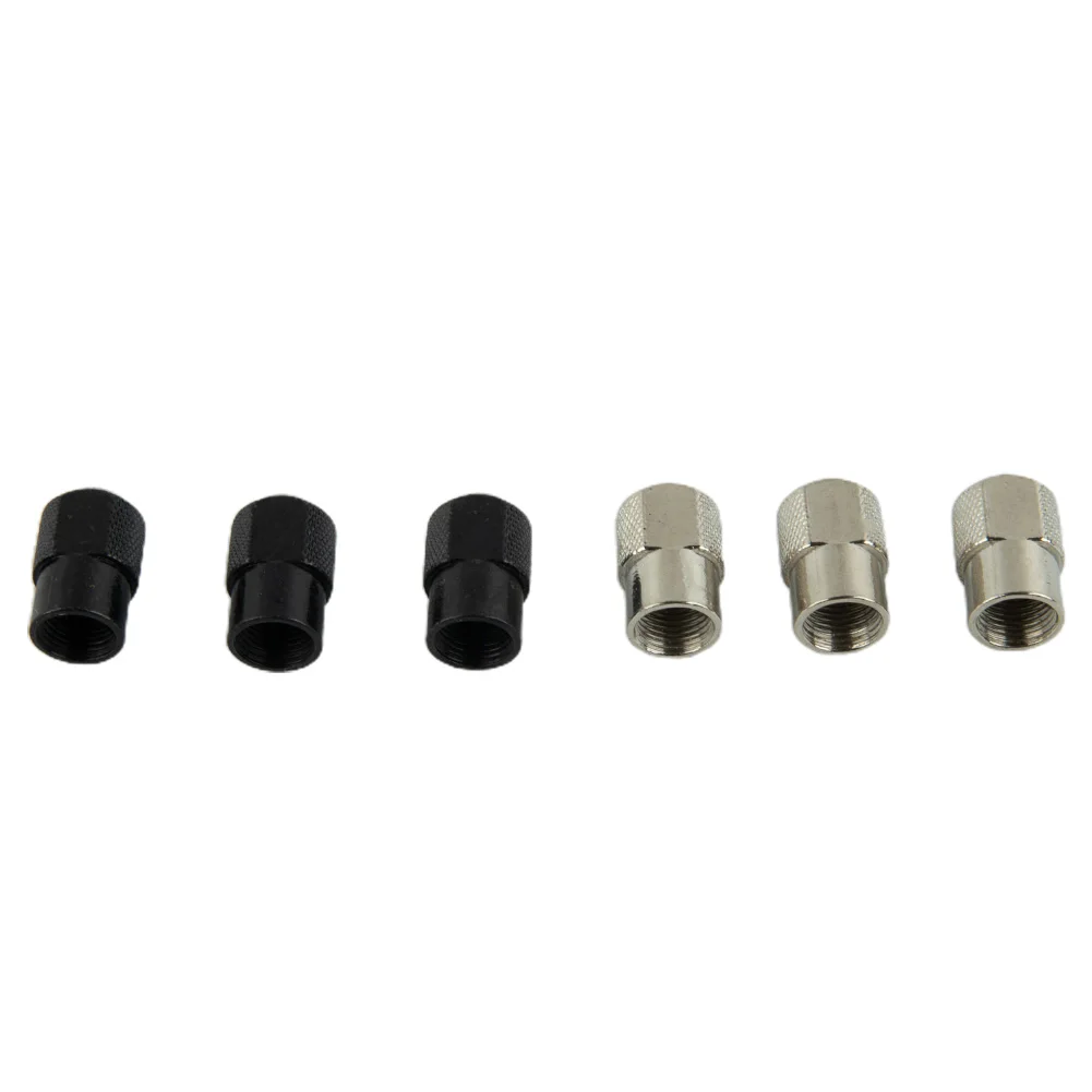 Zinc Alloy Chuck Nut 6 Pack M8x0.75mm Thread for Connecting to Rotary Tools Used in Detailed Crafting Projects