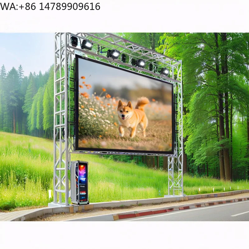 

Transparent DisplayChip On BoardRental Cabinet Panel P3.91 HD Video Wall Outdoor System Waterproof Rental ScreenCustom Waterproo
