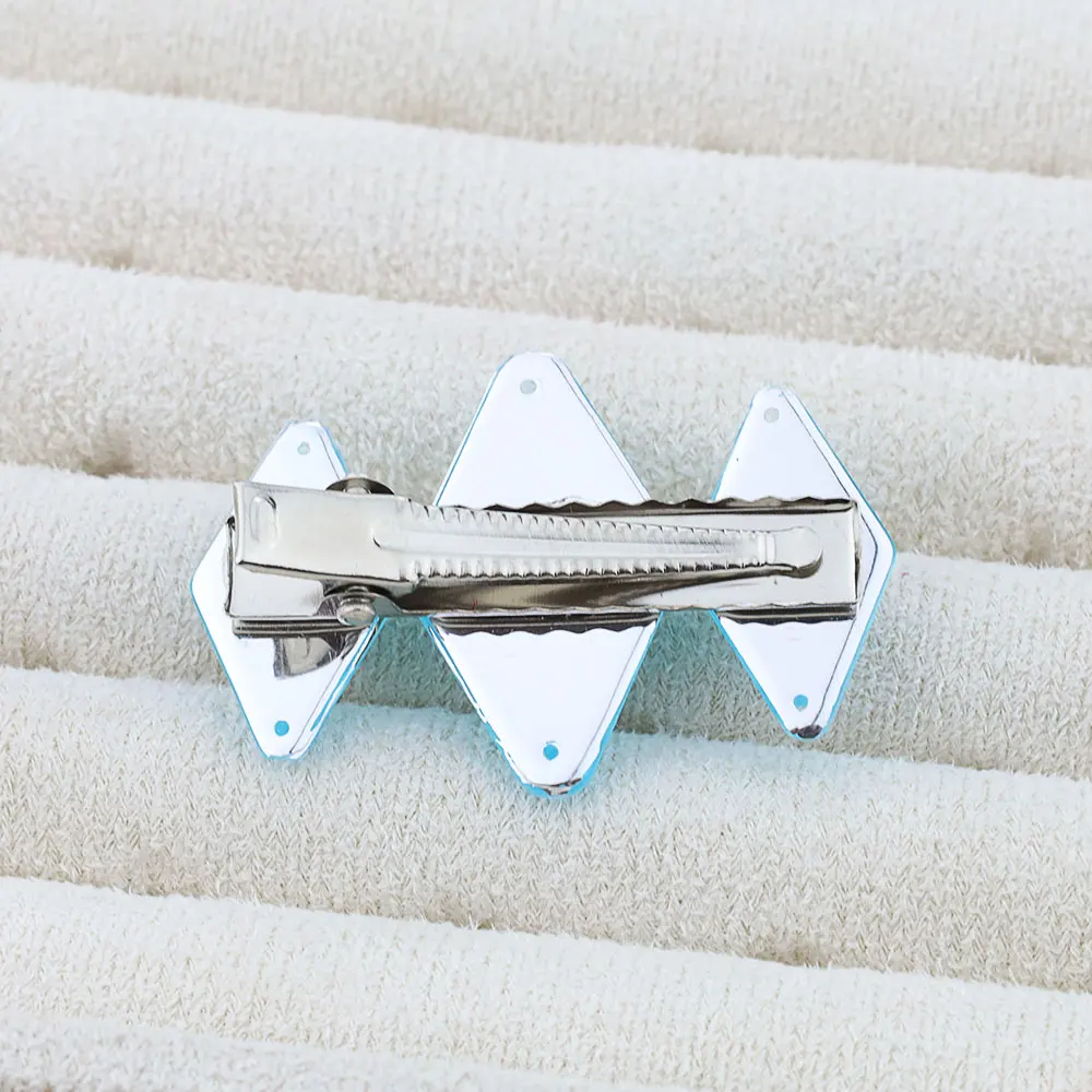 My and Little Pony Hairpin for Women and Girls, Blue Crystal Exquis Cosplay réinitialisation, Fashion Clothing Accessrespiration, Gifts