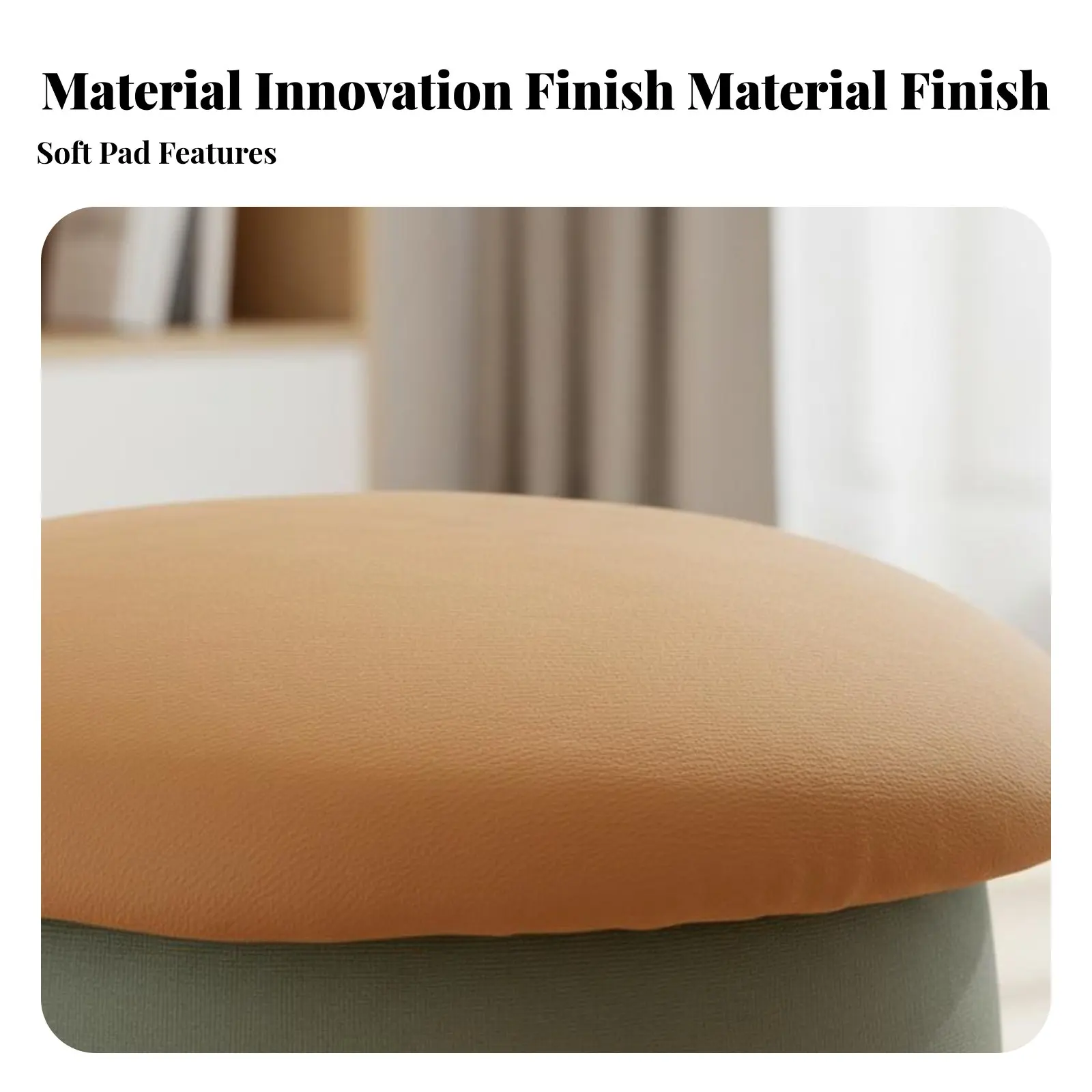 

Upholstered Vanity Chair Light Luxury Modern Vanity Chair for Homeowners, Entryway, Home Office