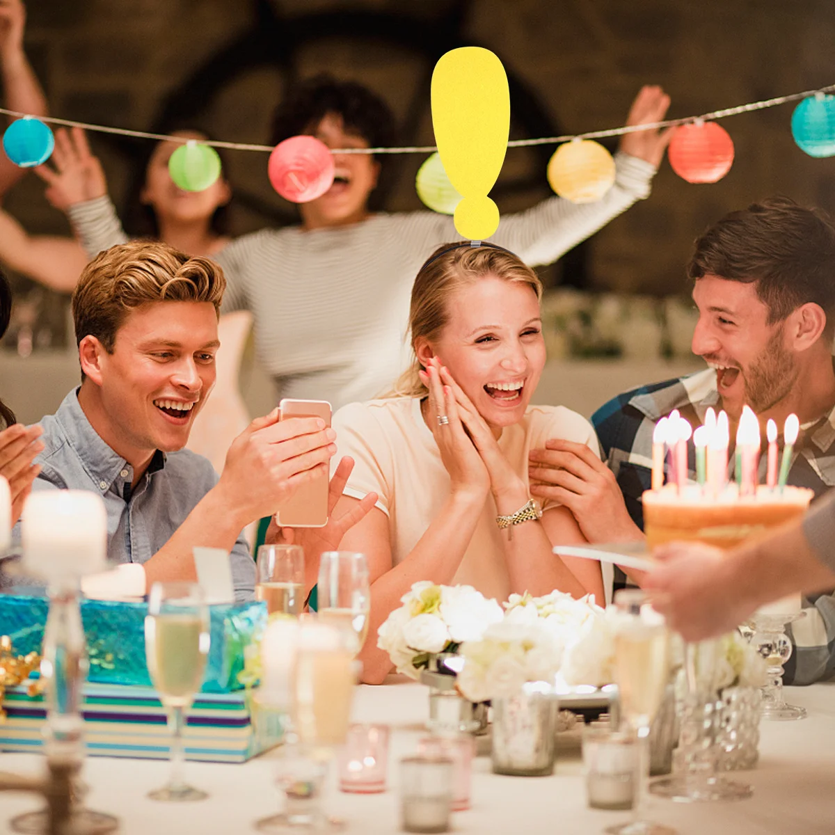 

2pcs Point Hair Band Funny Headdress Decoration Party Festival Hair Accessories Lightweight Durable High Quality