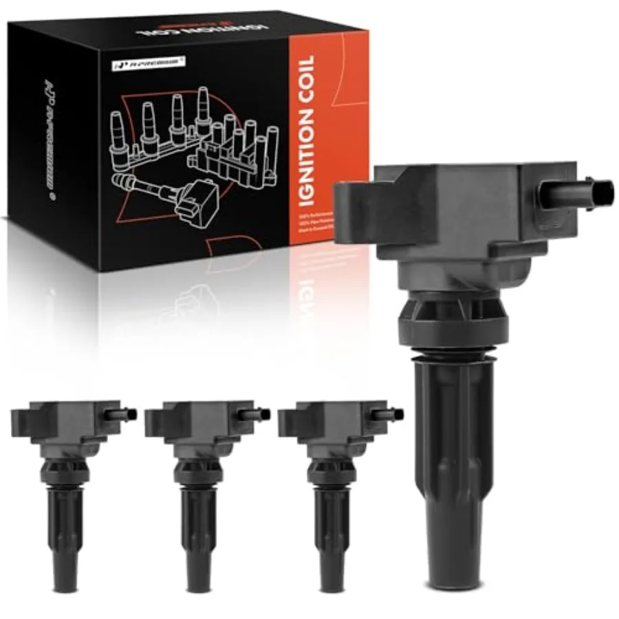 

4pcs Ignition Coils Compatible with Ford and Lincoln Vehicles for 2.0L 2.3L 4Cylinder Engines Ideal for Bronco 20212022 Edge 20