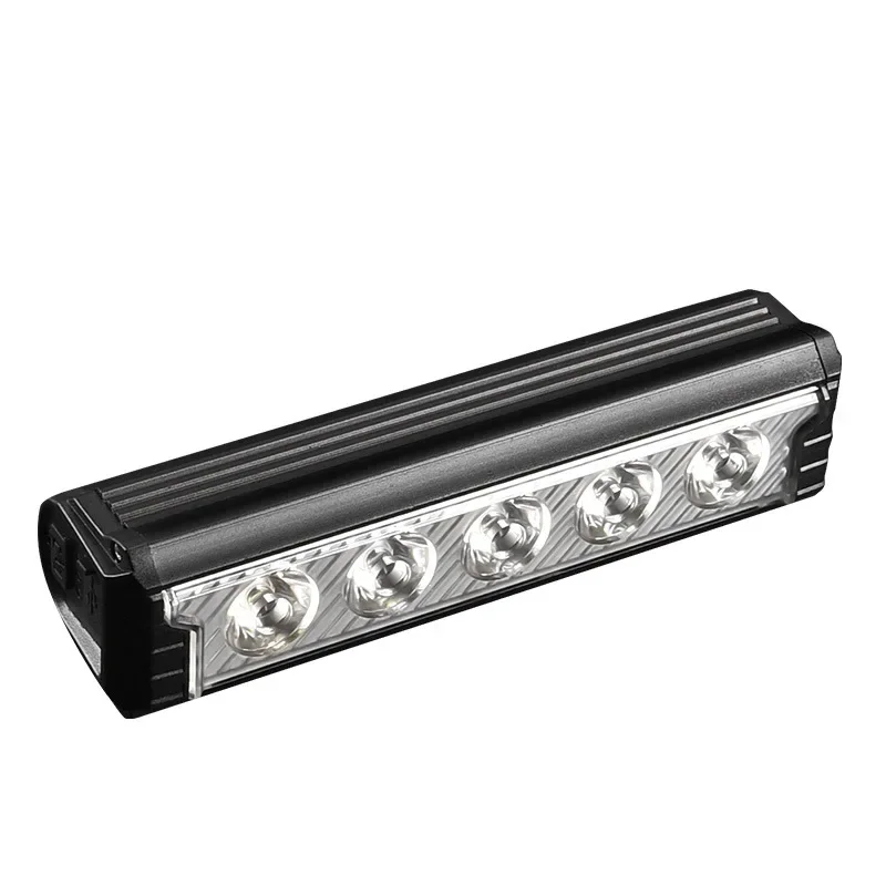 Luz de bicicleta impermeable de alto lumen: faro recargable por USB para ciclismo de montaña y por carretera