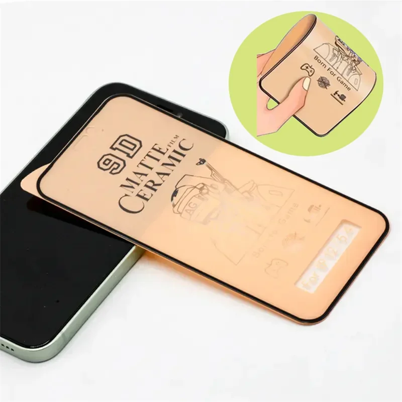 Xiaomi Redmi 14C 12 12C 10A 10 화면 보호기 용 5PCS 무광택 세라믹 필름 Redmi 13C 13 9A 9i 9C 9T 9 8A 8 7 유리가 아님