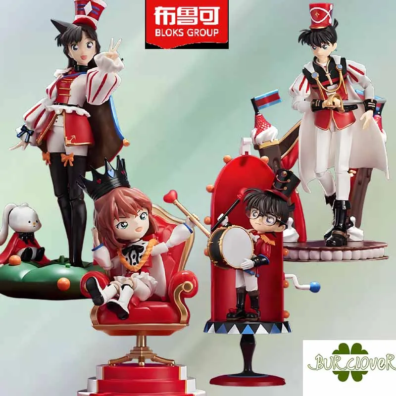 

BLOKS GROUP оригинальный детектив Конан РЕШЕ МАЙШЕ Джимми Кудо Анита Хайли аниме фигурка в сборе модель игрушки Коллекционная