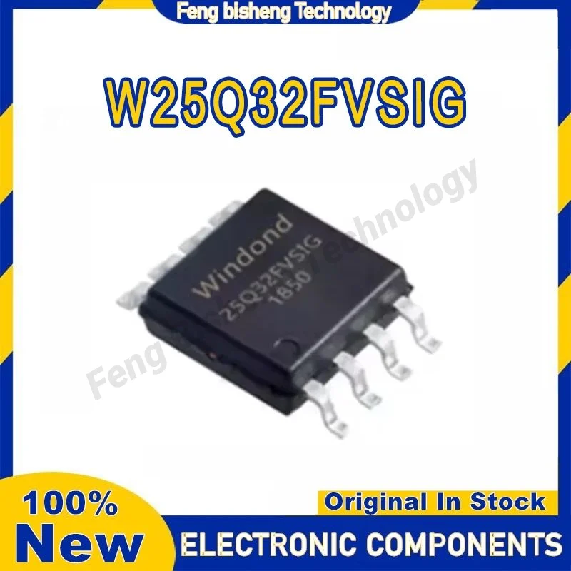 

10PCS W25Q32FVSIG W25Q W25Q32 IC SOP-8 in Stock 100% New Origin