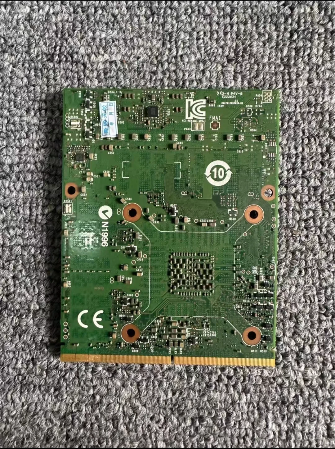 

GTX 970M GTX970M MS-1W0J1 Ver 1.0 6G DDR5 VGA Video Card For MSI 16F3 16F4 1762 1763 GT60 GT70 GE72 N16E-GT-A1 Perfect