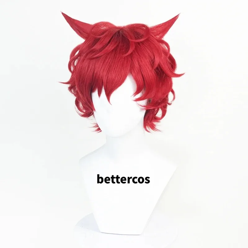 Nene 2025 LoL Heartsteel قصير مقاوم للحرارة الاصطناعية مجموعة أنيمي تأثيري + غطاء شعر مستعار