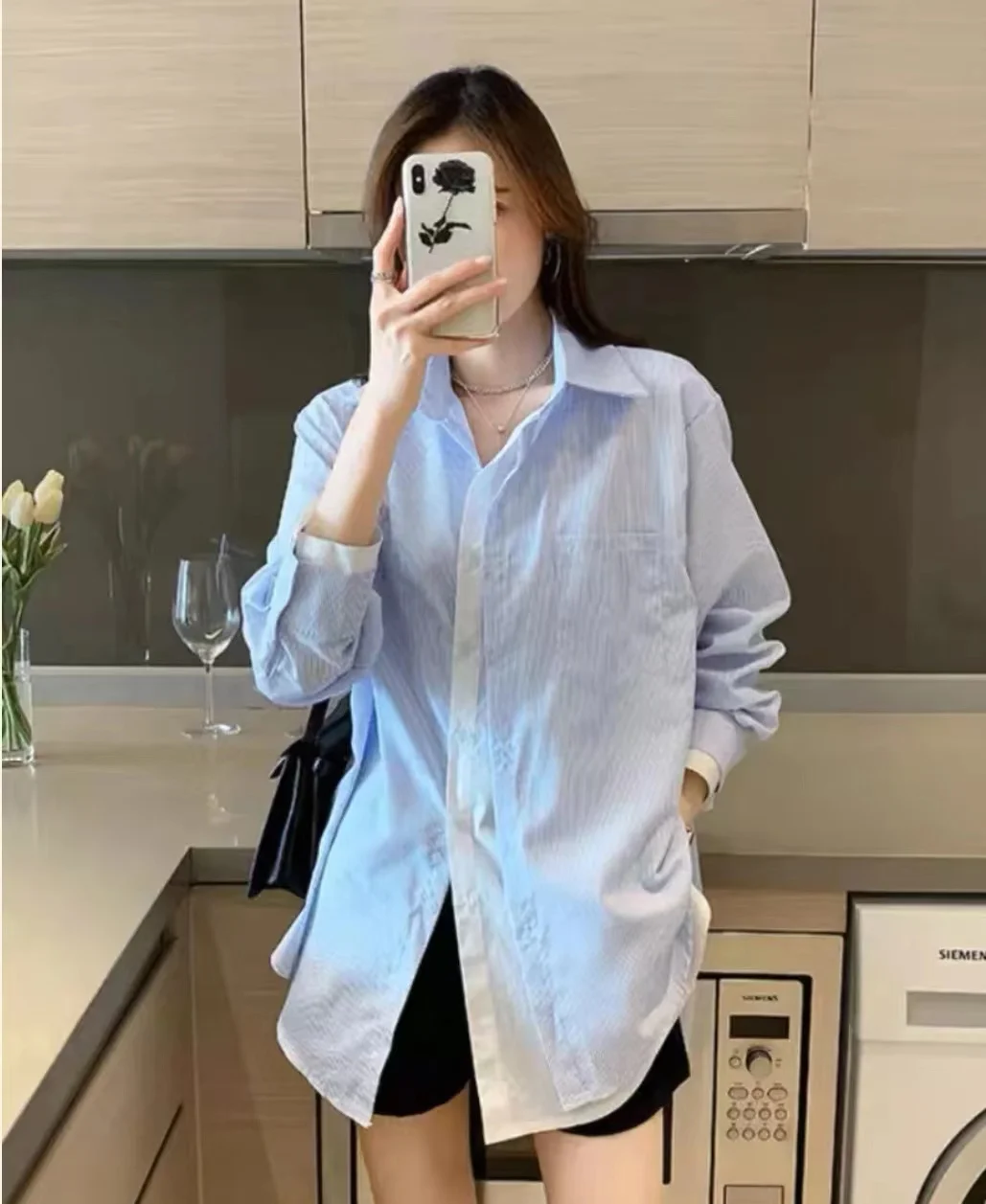 Vintage Korean Striped Shirt: A Stylish & Affordable Blouse Review
