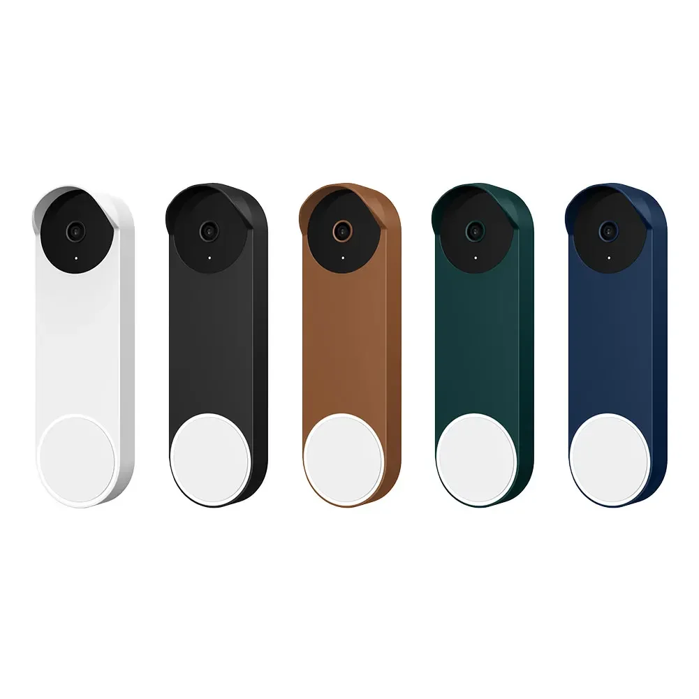 Silicone Protective Case For Googles For Nest Doorbell  (Wired,3rd Gen) Weatherproof Full Protection Sleeve For Home Doorbell
