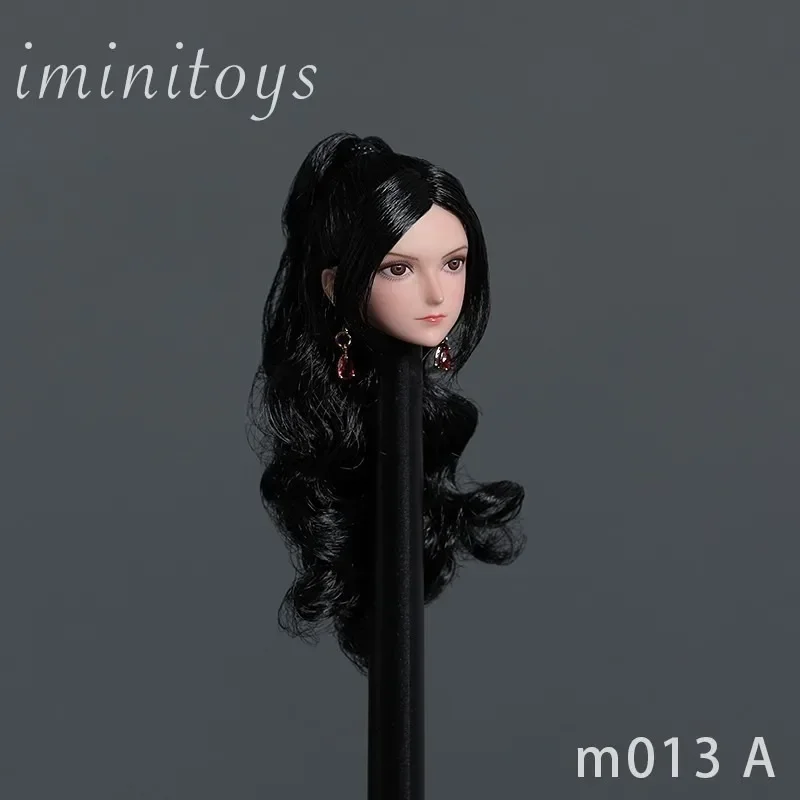 In Magazzino M013 Scala 1/6 Anime Bella Ragazza Testa Sculpt Cosplay Testa Giocata Modello per 12 ''Action Figure TBL PH Pale Corpo Bambole