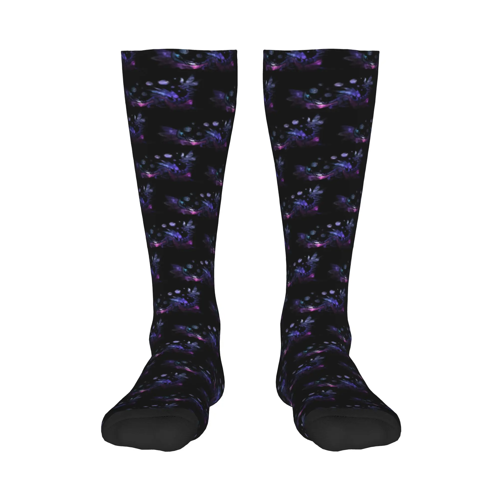 Medias de tripulación para todas las estaciones Monster Hunter World - Calcetines Mizutsune Calcetines largos Harajuku Accesorios para hombres y mujeres Regalos de Navidad