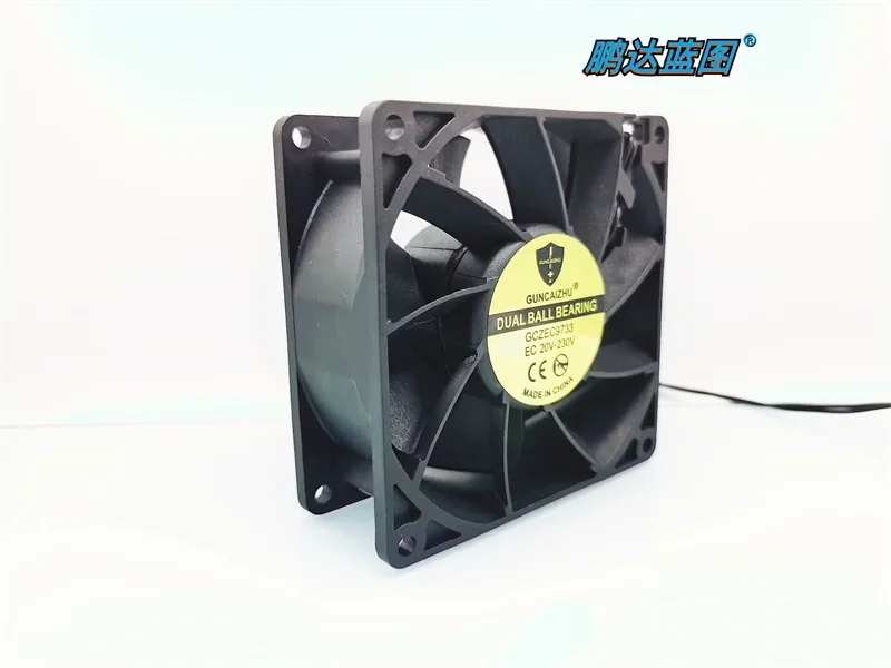 Ventilador de doble bola EC, 24V, 36V, 48V, 9238 V, 9038 V, 110V, CC, CA, 220, 230, nuevo