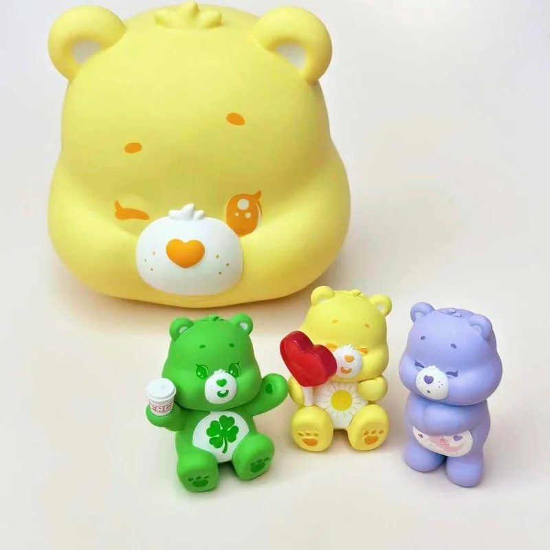 

Funism Care Bears Glow Daily Series Mini Blind Box Bear Head Dopamine Ornament Desktop Decor Gift For Toy Collector And Hobbyist